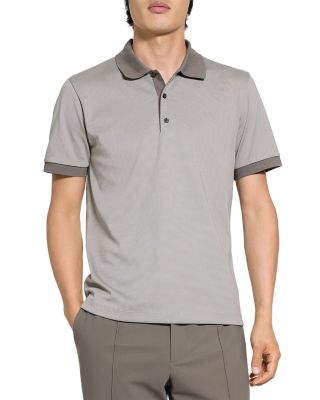 Theory Geo Polo in Mod Jacquard