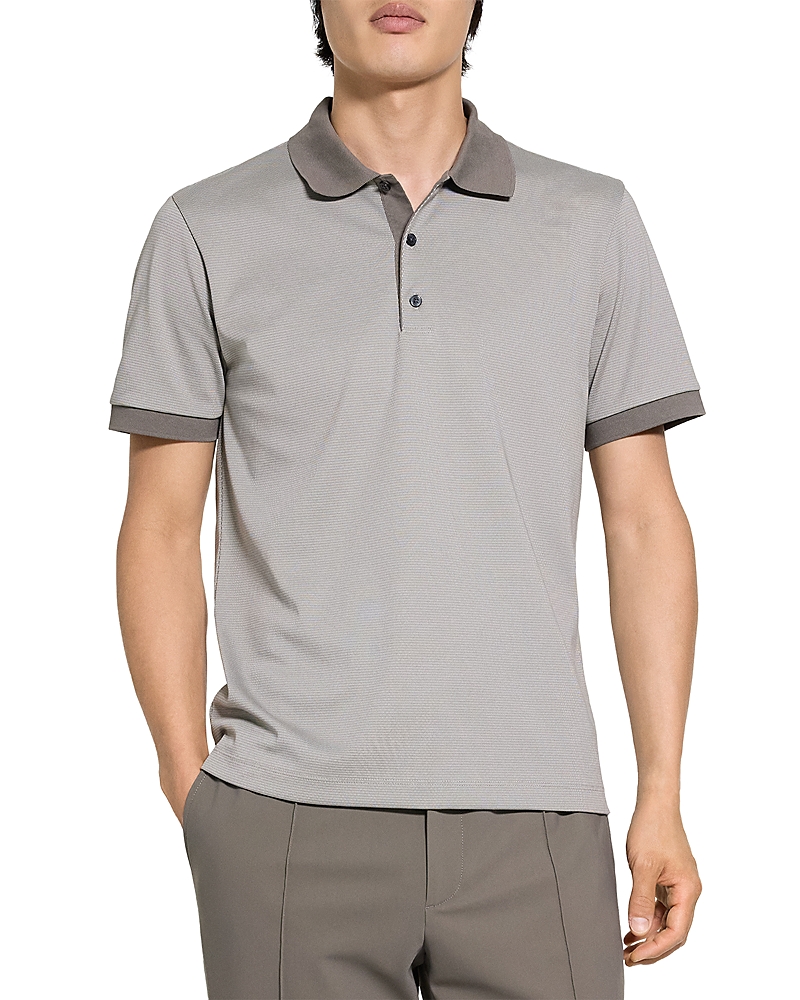 Theory Geo Polo in Mod Jacquard