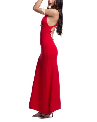 Ignacia Plunging Neck Dress