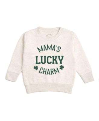 Boys' Mama's Lucky Charm St. Patrick's Day Sweatshirt - Little Kid