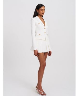  Oakley Gold Buttons Preppy Style Blazer Jacket