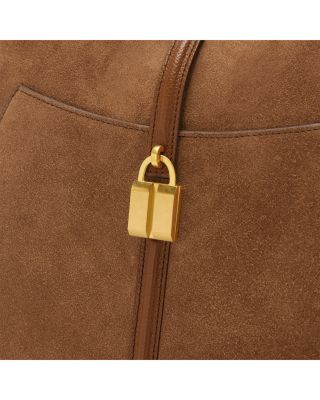 Siena Small Suede Hobo Bag