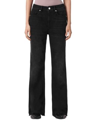 Ember High Rise Flare Jeans in Washed Black