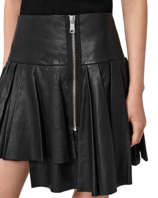 Irina Lea Leather Skirt