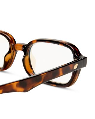 Pilferer Rectangular Blue Light Glasses, 53mm