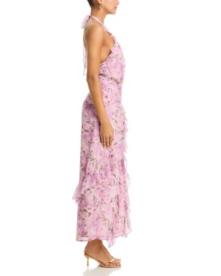 Floral Ruffle Maxi Dress - Exclusive
