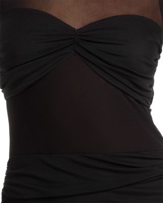 Sleeveless Mesh Dress - Exclusive