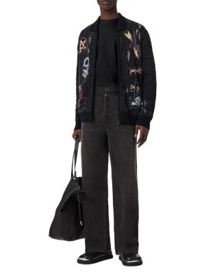 Meller Graphic Cardigan Sweater