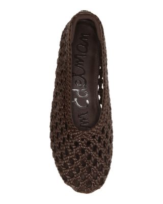 Women's Shira Woven Leather Ballet Flats