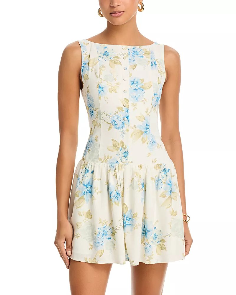 Moon River Floral Minidress