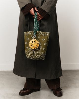 Sac Seau Medium Bandana Bucket Bag