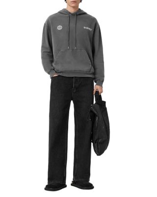 Emblem Drawstring Logo Hoodie