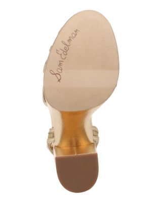 Women's Sandy Block Heel Platform Sandals