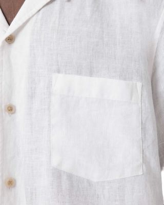 Oversized Fit Linen Shirt
