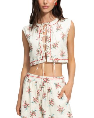 Madison Cherish Embroidered Vest