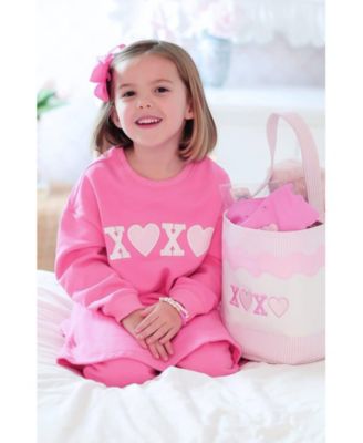 Girls' Hearts XO Gift Tote
