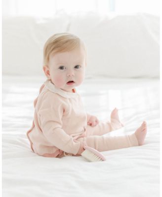 Girls' Scalloped Contrast Trim Knit Set - Baby, Little Kid