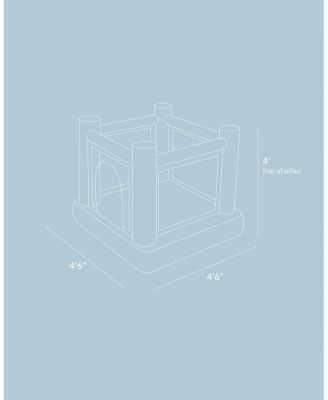 Unisex Mini Theatre Bounce House - 3-8 Years Old