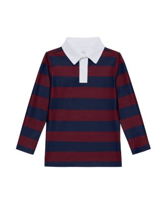 Courtside Kids Boys' Long Sleeve Polo Shirt - Little Kid, Big Kid