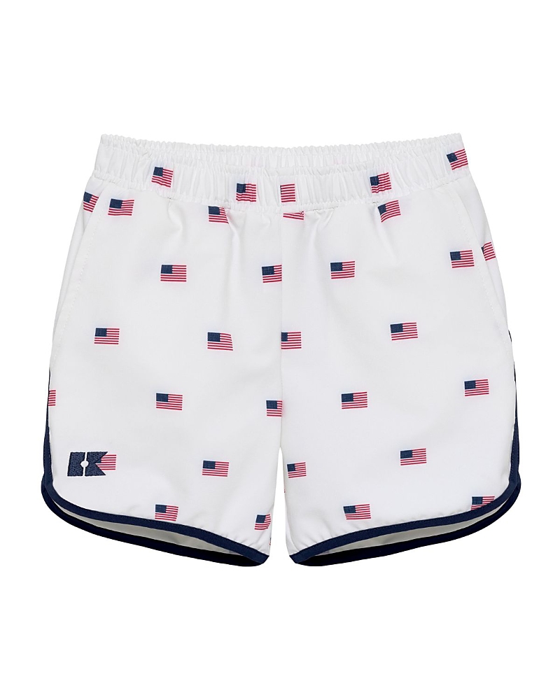 Courtside Kids Boys' Retro Super Short Lined - Little Kid, Big Kid