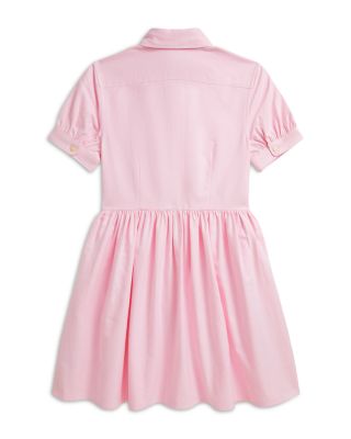 Girls' Cotton Oxford Shirtdress - Big Kid