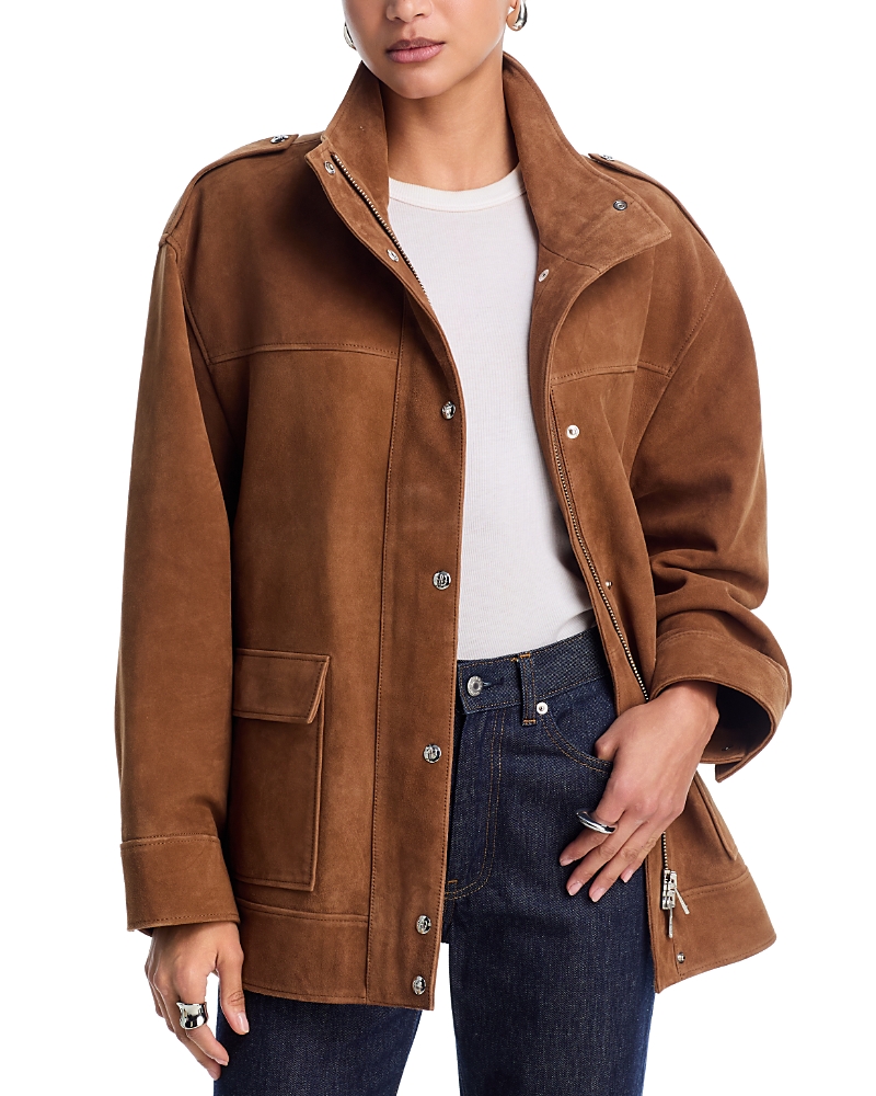 Anine Bing Roux Suede Jacket
