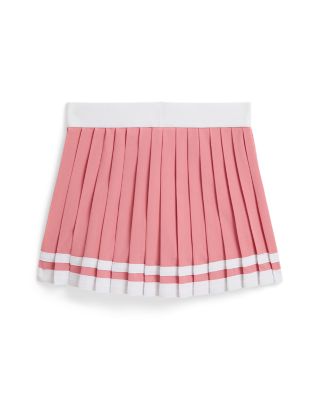 Girls' Striped Pleated Skort - Little Kid