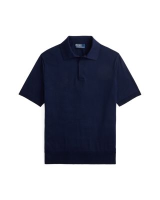 Cotton Polo Collar Sweater