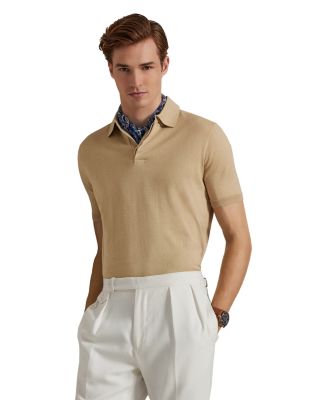 Cotton Polo Collar Sweater