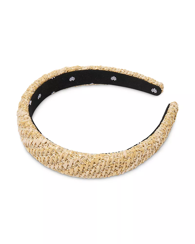 Lele Sadoughi Charlotte Raffia Headband