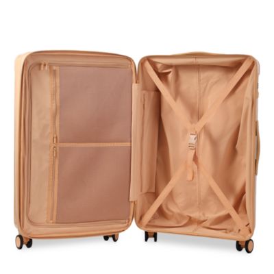 Nostos Glossy Large Expandable Spinner Checked Bag