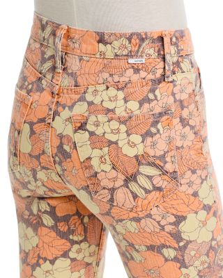 The Kick It High Rise Jeans in Orange Blossom