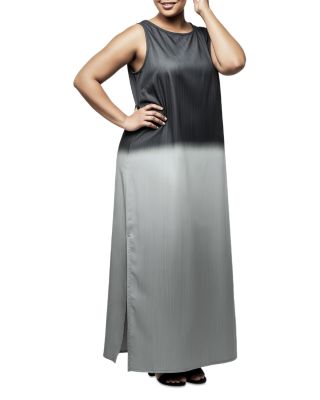 Dip Dye Sleeveless Tank Maxi Dress