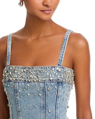 Arlin Embellished Seamed Tank