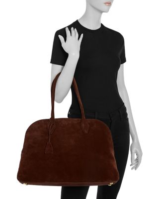 Oversized Seraphina Suede Tote