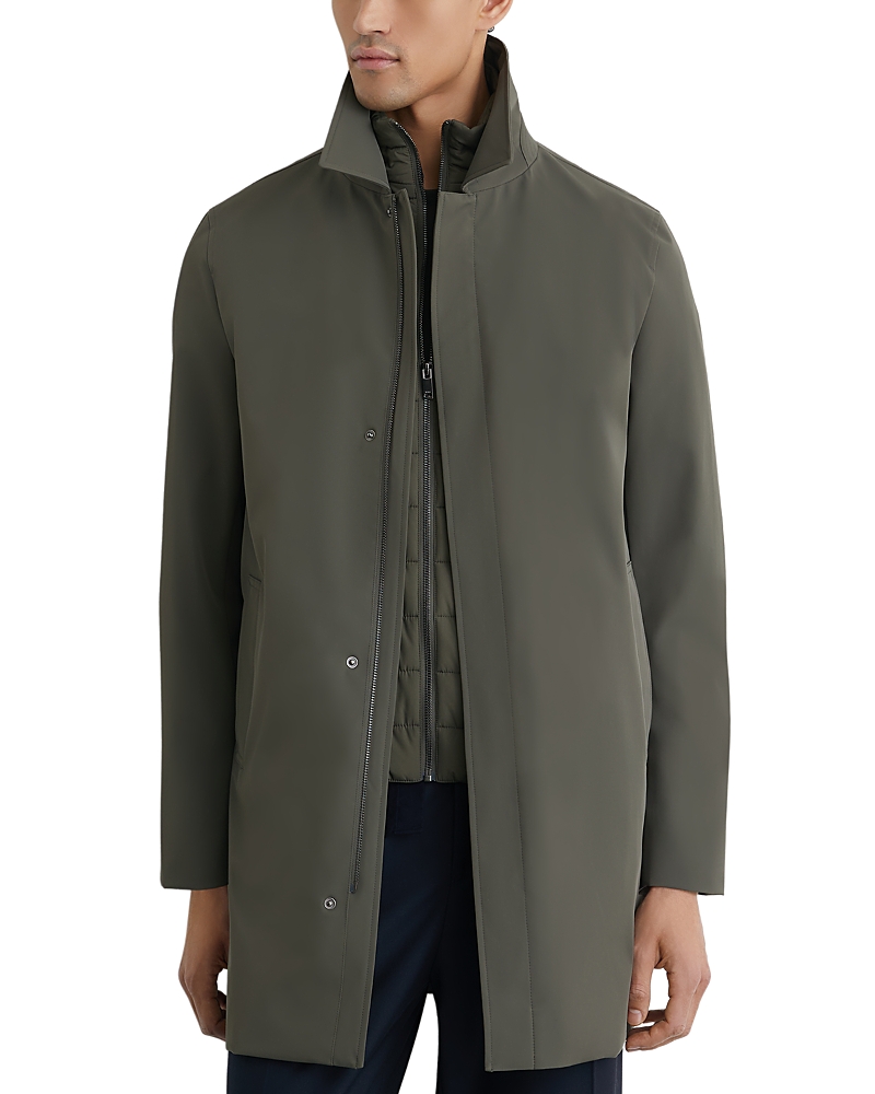 Reiss Logan Hybrid Removable Inner Overcoat