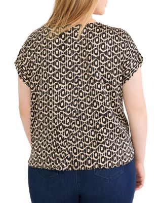 Lacy Diamonds Day Gloss Woven Tee