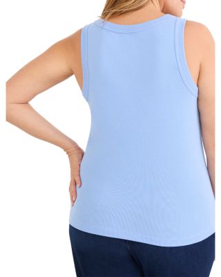 Perfect Rib Knit Scoop Tank