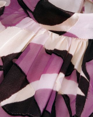 Tilly Floral Burnout Midi Dress