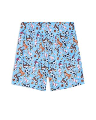 Unisex Printed Pull On Shorts - Big Kid