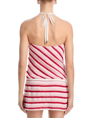 Shellie Knit Halter Minidress