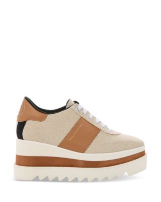 Women's Sneakelyse Salt and Pepper Canvas Sneakers