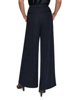 Pleated Wide Leg Pants