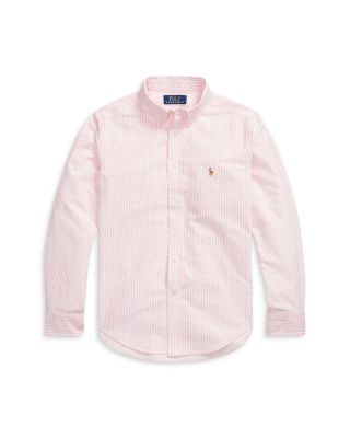 Boys' Striped Cotton Oxford Shirt - Little Kid, Big Kid