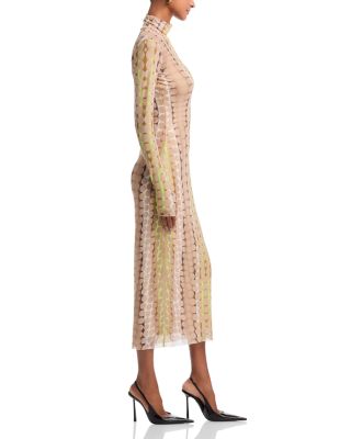 Shailene Dress in Tonal Dot