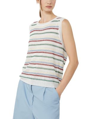 Wkdpiuma Striped Linen Top