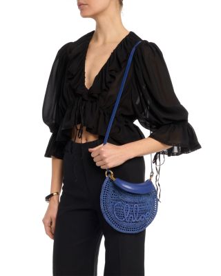 Summer Banana Mini Raffia Bag