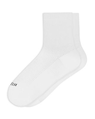 Silk Blend Sheer Rib Socks