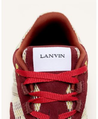  Unisex JLA Sneakers in Mesh and Metallic Leather