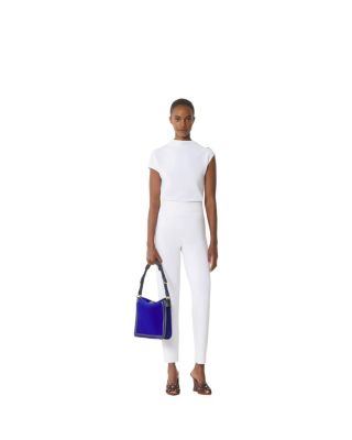  Compagnon Medium Asymmetrical Bag in Suede